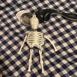 Bath & Body Works Skeleton Pocketbac Holder & Lanyard